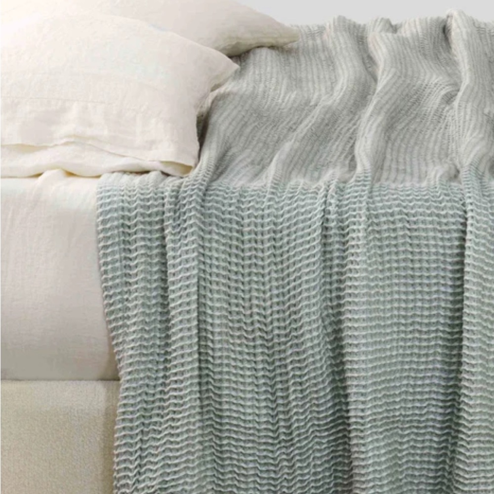 “NWT” Imogen Waffle Blanket Full/Queen